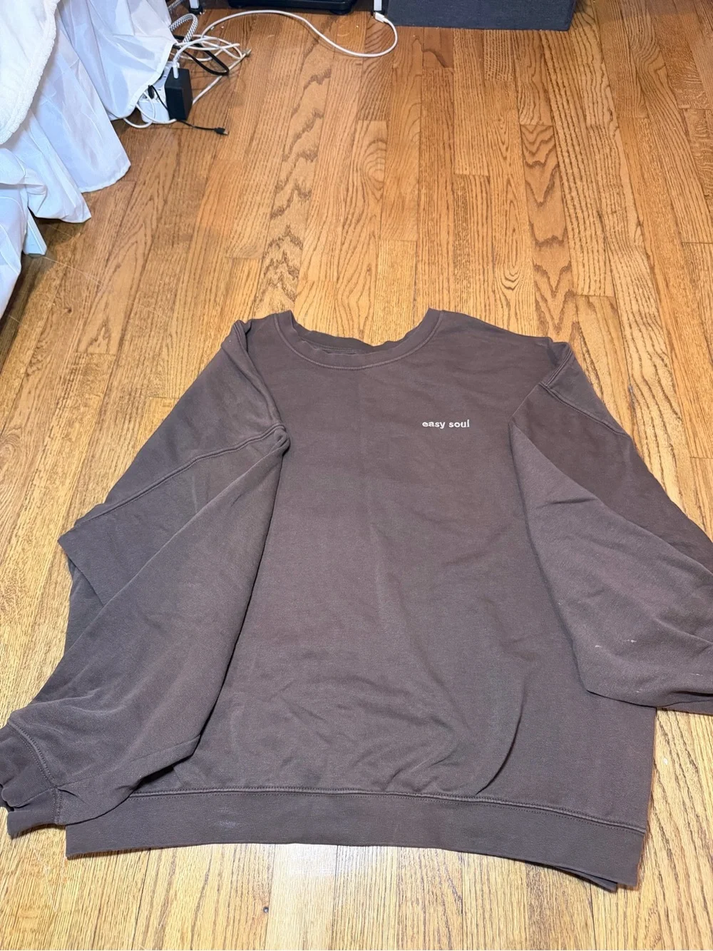 Men's Brown Crewneck Sweatshirt - Picture 1 of 1